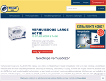 Tablet Screenshot of allsafeshop.nl